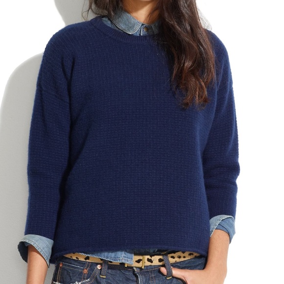 Madewell Tops - Sale! Navy blue madewell sweater